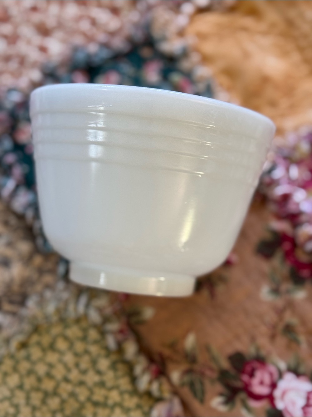 Pyrex White Milk Glass Mixing Bowl